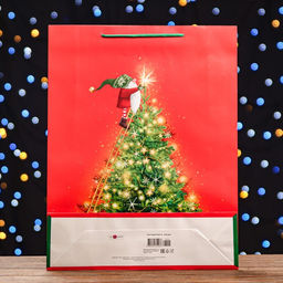 Пакет подарочный Пышная красавица, 33 х 42,5 х 10 см