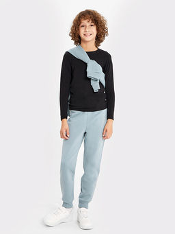 Лонгслив термо в черном цвете для мальчиков - Mark formelle фото 4