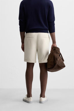 COMFORTABLE REGULAR FIT BERMUDA SHORTS - Zara фото 14