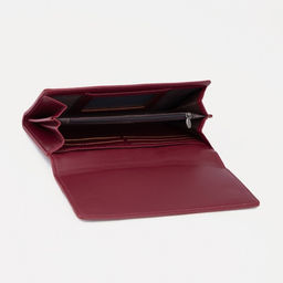 Кошелёк на магнитах, цвет бордовый - Simaland фото 3