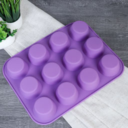 Форма для выпечки 12 ячеек силиконовая / HL-321 / уп 200/ 29x22x3 см/0,145/ - ГалеонТрейд фото 4