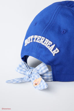 6-14 YEARS/ BUTTER BEAR  PATCH CAP