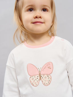 Лонгслив Бабочка с принтом 0+ - Bungly фото 8