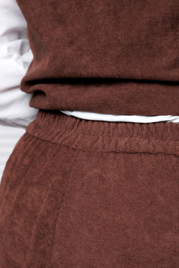 Костюм брючный вельветовый с жилеткой 399MOC