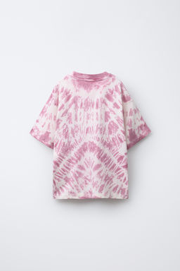 TIE-DYE PRINT T-SHIRT - Zara фото 2