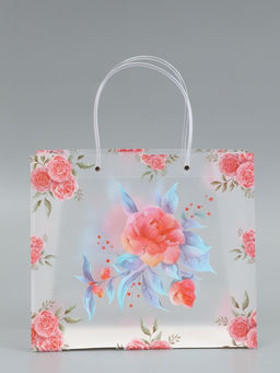 Пакет подарочный прозрачный , "Красота" 30 х 26 х 12