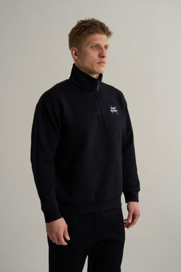 Толстовка half-zip Черный KT Sweatshirt - Anta фото 2