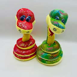 Мягкая игрушка Змея музыкальная 32 см (АКЦИЯ)