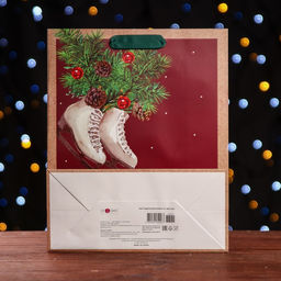 Пакет подарочный Твой подарок ,люкс 26 х 32 х 12 см - Simaland фото 2