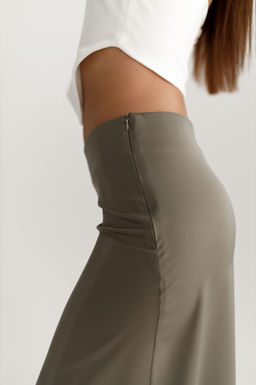 4203 ХАКИ ЮБКА