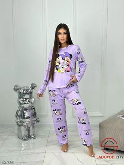 Пижама женская с рисунком