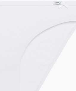 ATLANTIC 3CLP-001 Трусы бикини Bikini - набор 3 шт. светло-бежевый + белый + светло-серый меланж  фото 5