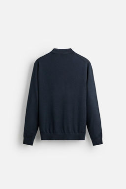 MERINO WOOL KNIT POLO SHIRT - Zara фото 15