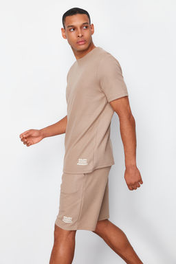 TRENDYOL MAN Mavi Regular Fit Waffle Sortlu Pijama Tak?m? TMNSS23PT00032 - Trendyolmilla фото 51