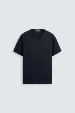 CAMISETA SLIM FIT B?SICA / Marino - Zara фото 6