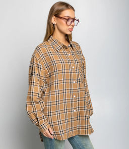 Рубашка #КТ225 (5), бежевый - Dommod фото 2