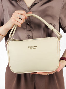 LACCOMA сумка Айлин-бежевый эко кожа хлопок