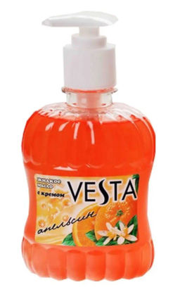 Vesta Мыло жид. с Дозат."АПЕЛЬСИН" (315мл).15