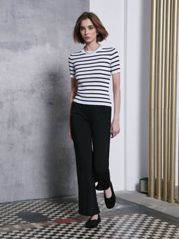 CONTE LDK 2335 Джемпер женский white-black - Conte elegant фото 2