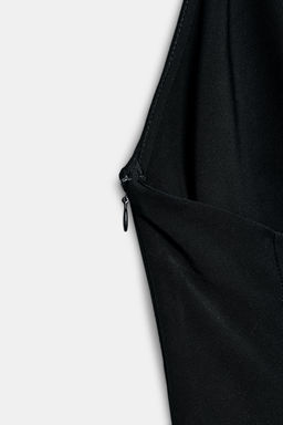 VESTIDO HALTER FLECOS ZW COLLECTION / Negro - Zara фото 10