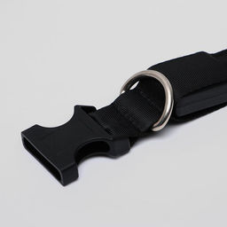 Ошейник с подсветкой размер L, ОШ 45-52 х 2,5 см, 3 режима свечения чёрный - Пижон фото 6