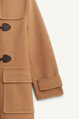 LIMITED EDITION WOOL BLEND COAT - Zara фото 9