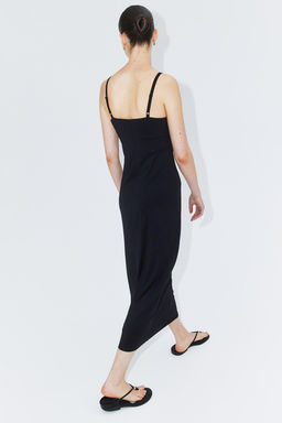 MAMA Vestido de lactancia en microfibra - H&m фото 6