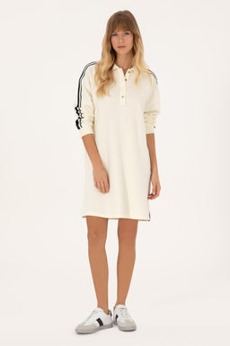 Kad_n Krem _rme Elbise