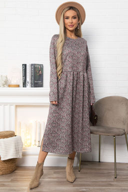 Платье Андреа (коричневое) П14852-25М - Lt collection фото 2