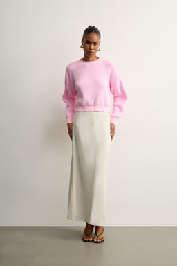 Свитер укороченный с ворсом - Mollis фото 3