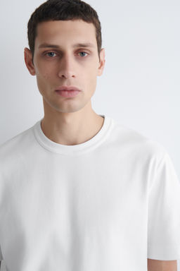 CAMISETA DE ALGOD?N CON CUELLO REDONDO - H&m фото 5
