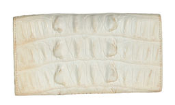 Кошелек Sefaro из кожи крокодила белый  фото 2