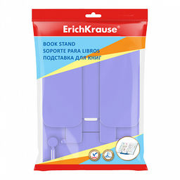 Цена за 1 шт. Подставка для книг пластиковая ErichKrause Pastel, розовый  фото 4