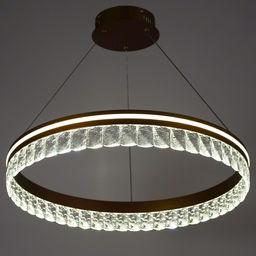 Светильник «Джес» LED 150 Вт золото 58×58×9 см BayerLux
