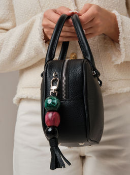 Кожаная сумка Hawaii DBR 31216 черный  фото 8