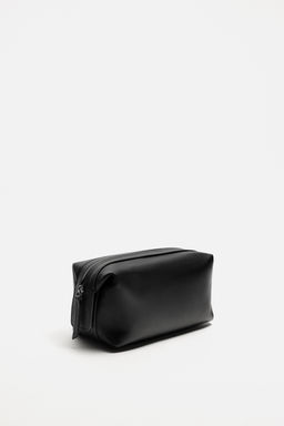 LEATHER TOILETRY BAG - Zara фото 2