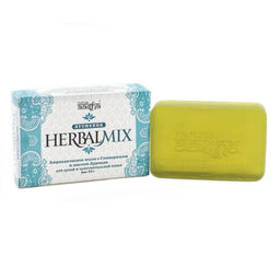 Aasha Herbals Аюрведическое мыло с глицерином и маслом дурвади Herbalmix, 75 г