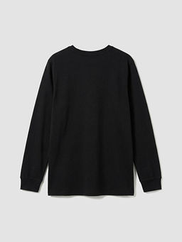 Bisiklet Yaka Be?ikta? Bask?l? Erkek ?ocuk Pijama Tak?m