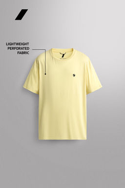 CAMISETA T?CNICA ESTAMPADO FLOR / Amarillo - Zara фото 6
