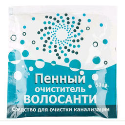Средство для очистки труб пенный Волосанти 50г - Василек фото 2