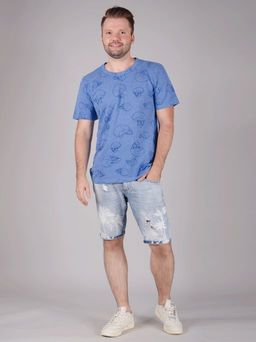 Футболка "ФМ-33" синий, пике