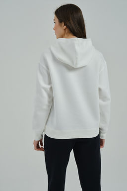 Худи Белый ATSC Sweat Hoodie