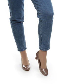 06-44-839 KHAKI Туфли женские (натуральная кожа)