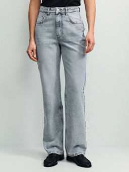 Джинсы straight с высокой посадкой / Zarina  фото 2