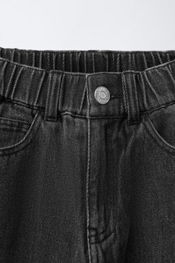 JEANS BALLOON FORRO POLAR / Negro - Zara фото 3