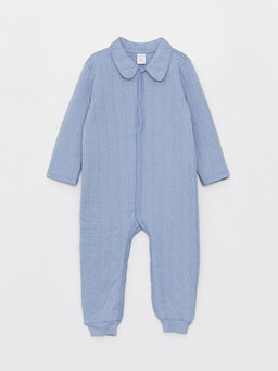 Bebe Yaka Erkek Bebek Tulum (0-12 Ay Patikli, 12 Ay+ Patiksiz)