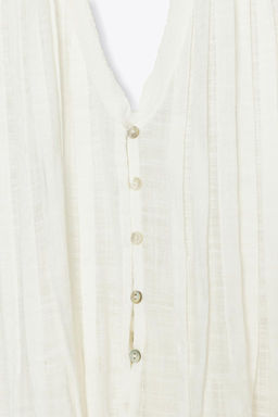 OPEN-BACK HALTER TOP - Zara фото 9