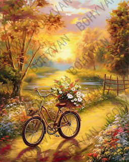 Алмазная мозаика на подрамнике 40x50 Природа / YSG28492 /уп 30/