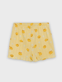 Комплект домашний для девочек желтый с принтом уточек - Mark formelle фото 10