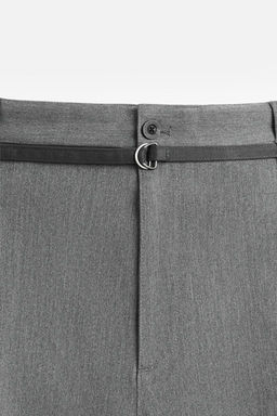 BELTED PLEATED TROUSERS - Zara фото 10